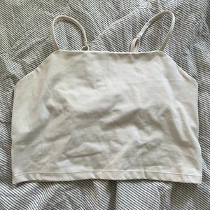 GIRLFRIEND COLLECTIVE Devon Compressive Cami in Ivory